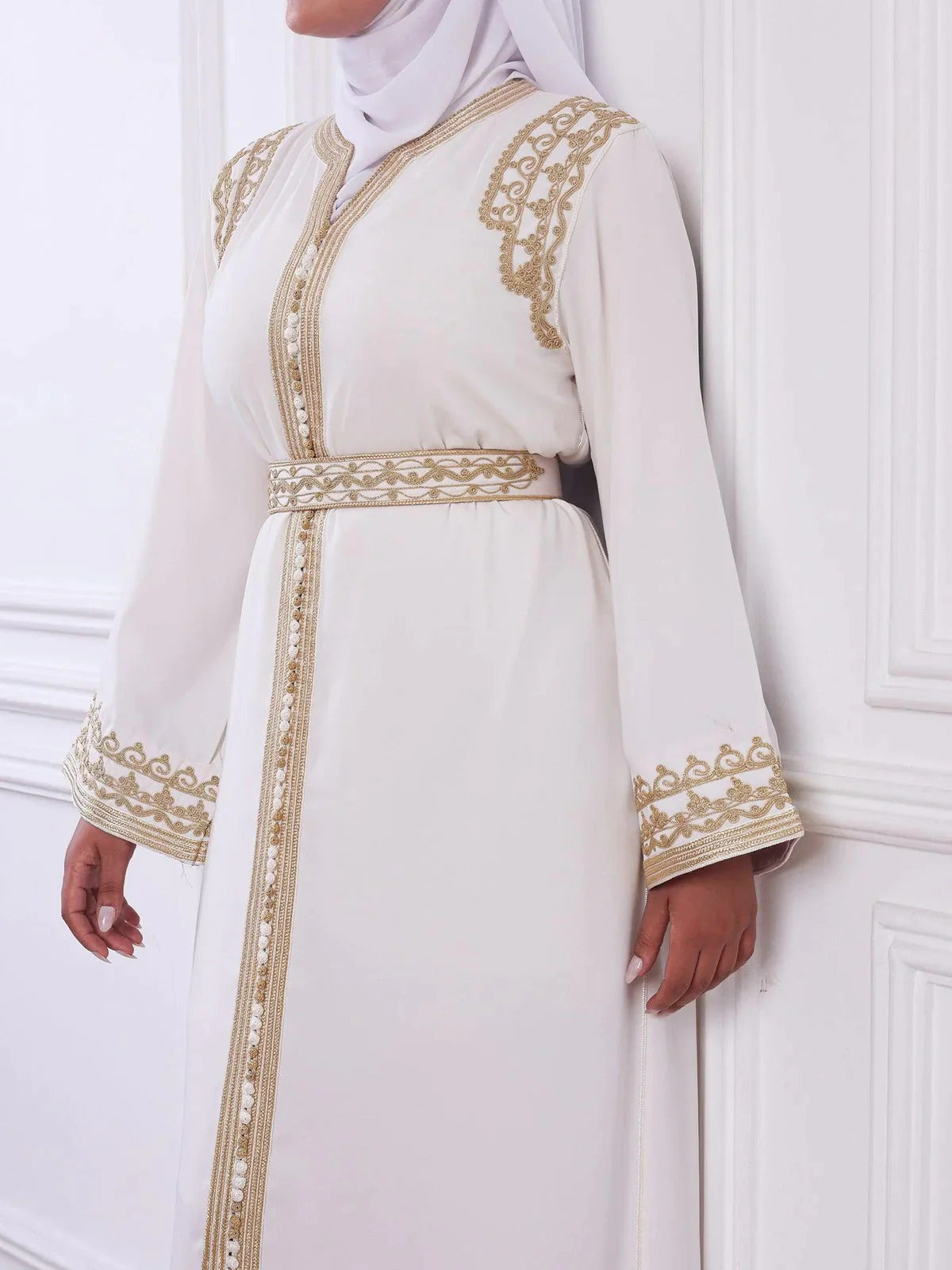 Kaoutar Kaftan – Robe marocaine artisanale