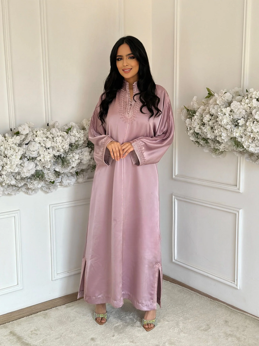 Marina Rose Abaya – Robe marocaine élégante d'intérieur – vue produit 2