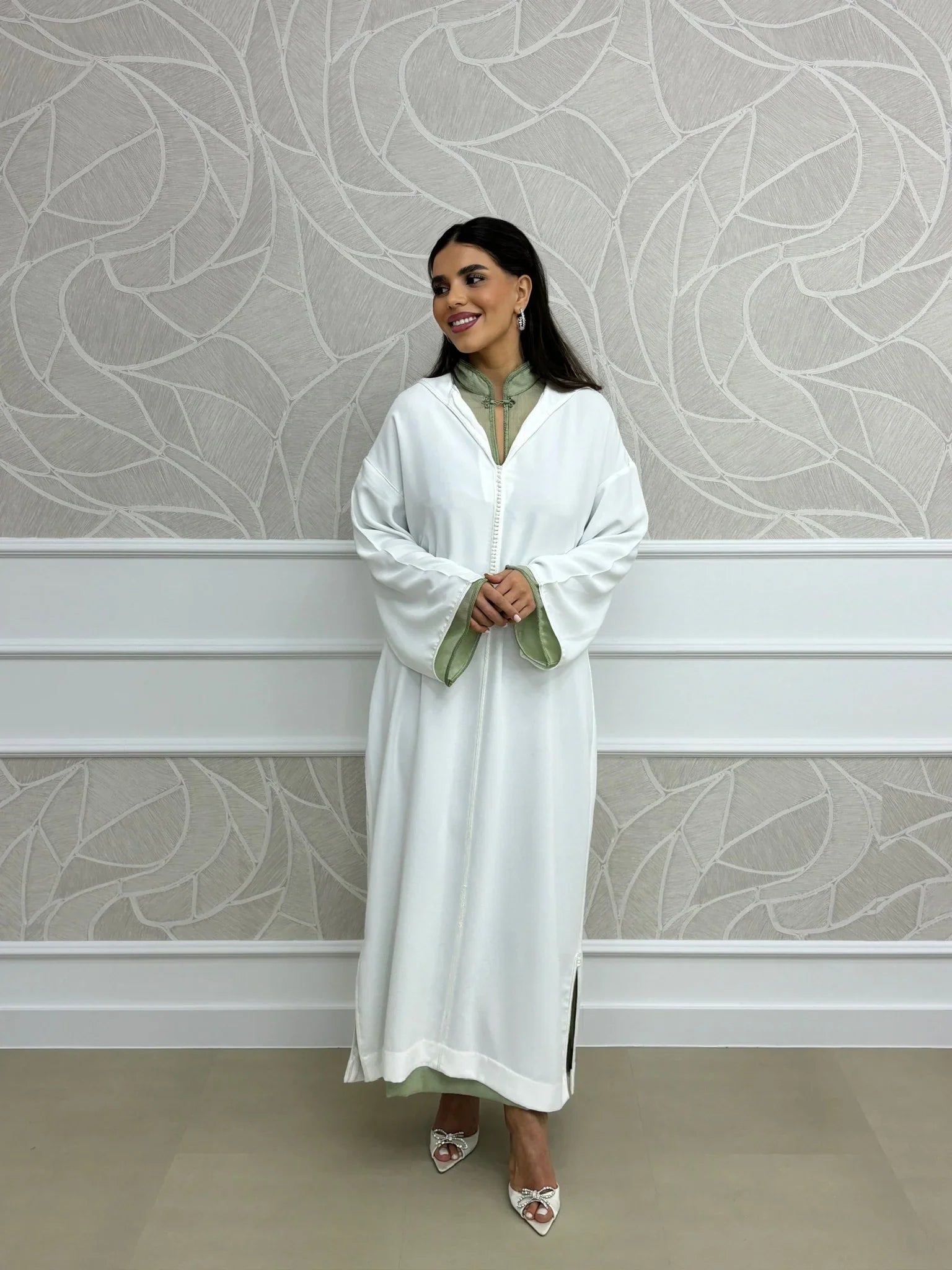 Ibtihal Djellaba – Tunique marocaine décontractée