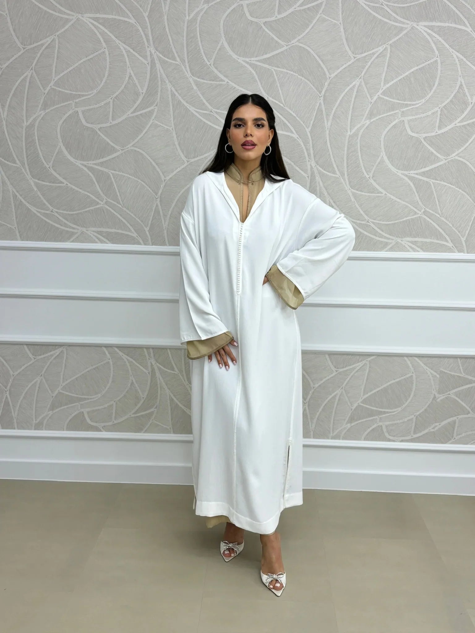Ibtihal Djellaba – Tunique marocaine décontractée