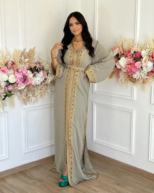 Sabah Kaftan – Robe marocaine artisanale