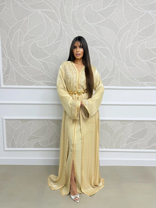 Fotoun Doré Takchita – Robe marocaine deux pièces – vue produit 2