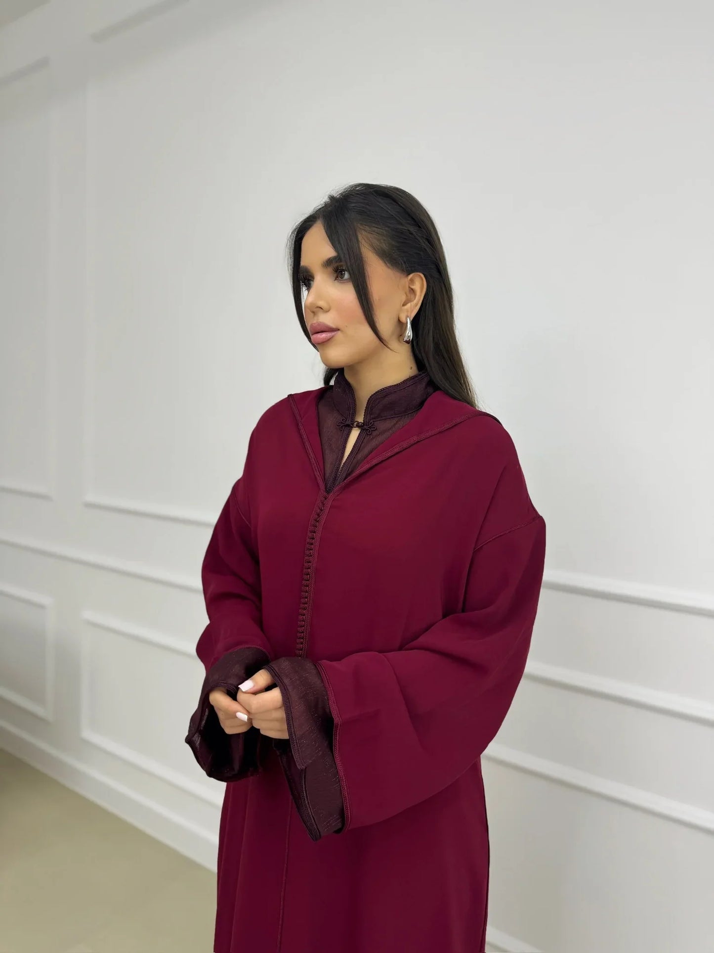 Wissal Djellaba – Tunique marocaine décontractée – vue produit 4