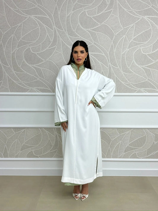 Ibtihal Djellaba – Tunique marocaine décontractée – vue produit 2