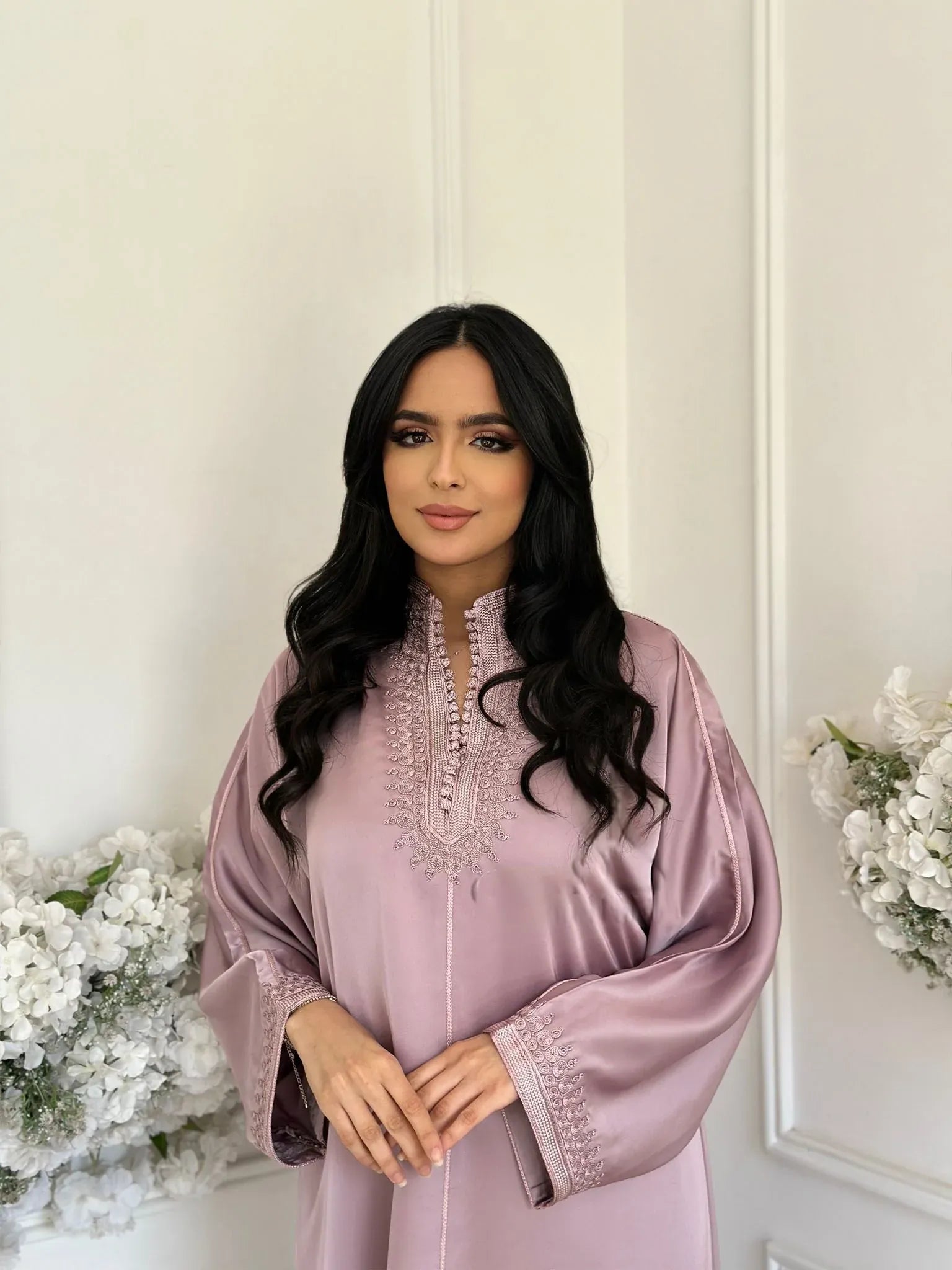 Marina Rose Abaya – Robe marocaine élégante d'intérieur