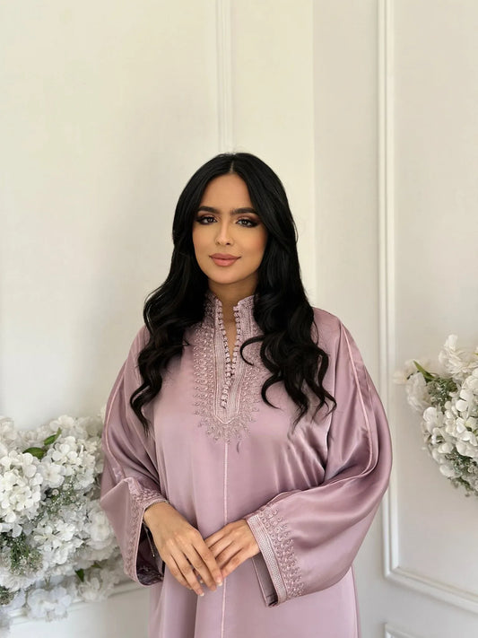 Marina Rose Abaya – Robe marocaine élégante d'intérieur